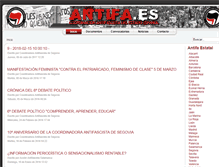 Tablet Screenshot of antifa.es