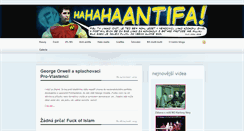 Desktop Screenshot of hahaha.antifa.cz